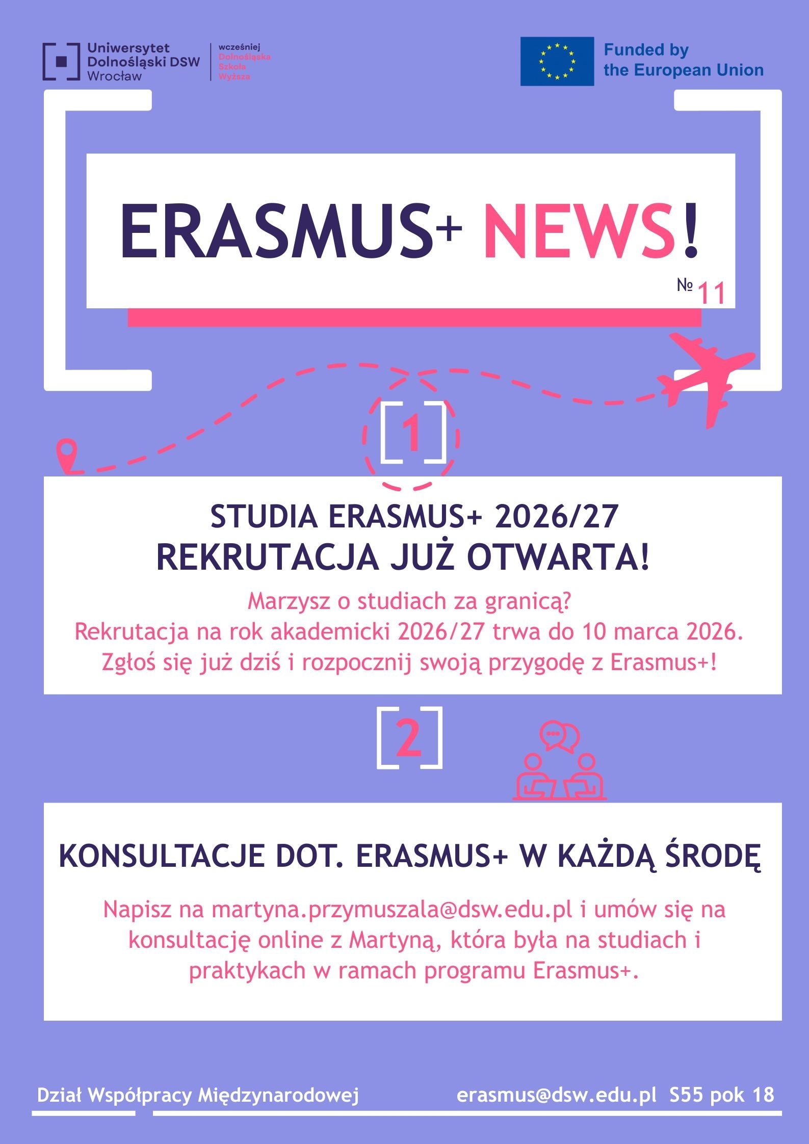 plakat erasmus+ news