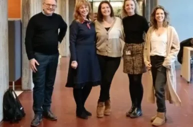 Laboratorium Dydaktyki - program transformatywnego nauczania dla klas 4-8 szkoły podstawowej | Uniwersytet Dolnośląski DSW we Wrocławiu: Spotkanie zespołu projektowego w Ostfold University College Faculty of Teacher Education and Languages