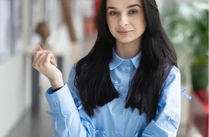 Poradniki - dzielimy się wiedzą | Uniwersytet Dolnośląski DSW we Wrocławiu: Studentka Uniwersytetu Dolnośląskiego DSW