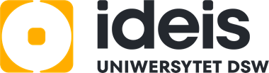 Uniwersytet DSW Ideis | Uniwersytet Dolnośląski DSW we Wrocławiu: logotyp podstawowy Ideis