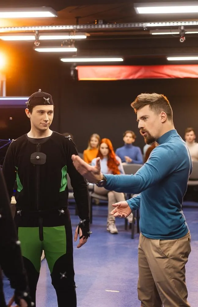 Media kreatywne – game desing, animacja, efekty specjalne | Studia I stopnia we Wrocławiu | Uniwersytet Dolnośląski DSW we Wrocławiu: Zajęcia z motion capture