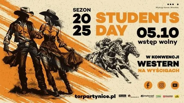 Jesteśmy partnerem Students Day na Partynicach! | Aktualności | Uniwersytet Dolnośląski DSW we Wrocławiu: infografika - Students Day