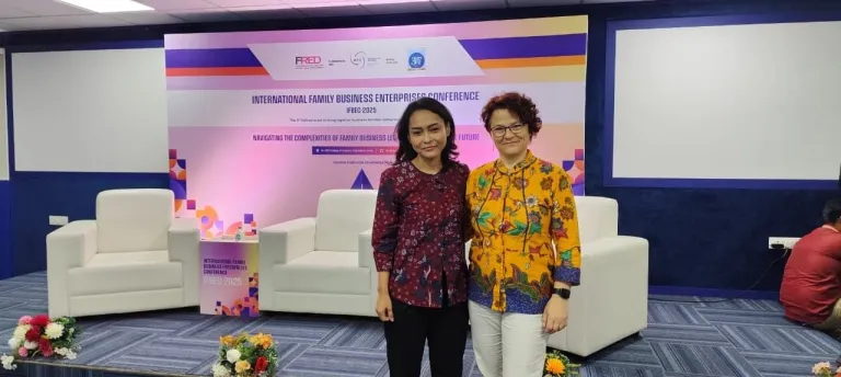 Prodziekan dr Anna Motylska-Kuźma jedyną Polską reprezentantką podczas International Family Business Enterprises Conference (IFBEC) 2025 | Aktualności | Uniwersytet Dolnośląski DSW we Wrocławiu: zdjęcie z International Family Business Enterprises Conference (IFBEC) 2025