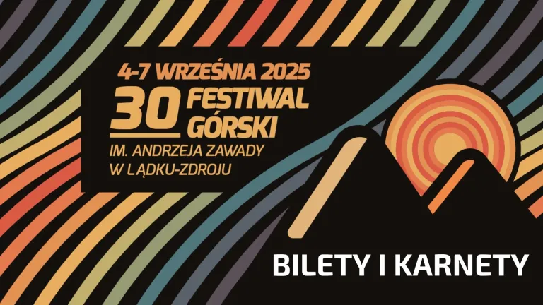 Jesteśmy partnerem 30. Festiwalu Górskiego! | 4–7 września 2025 | Aktualności | Uniwersytet Dolnośląski DSW we Wrocławiu: infografika - festiwal górski
