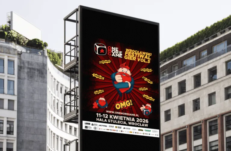 Jesteśmy oficjalnym partnerem One More Game 2026! | Aktualności | Uniwersytet Dolnośląski DSW we Wrocławiu: omg